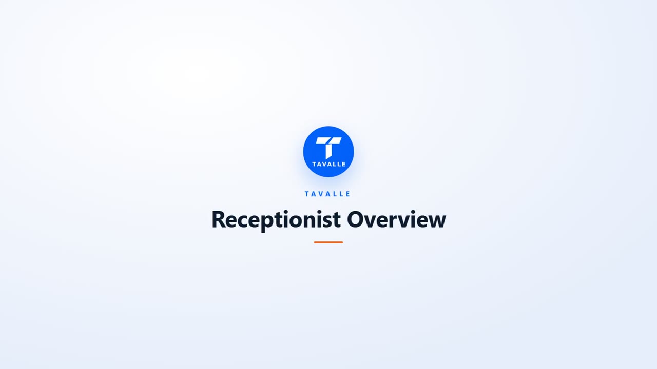 For reception